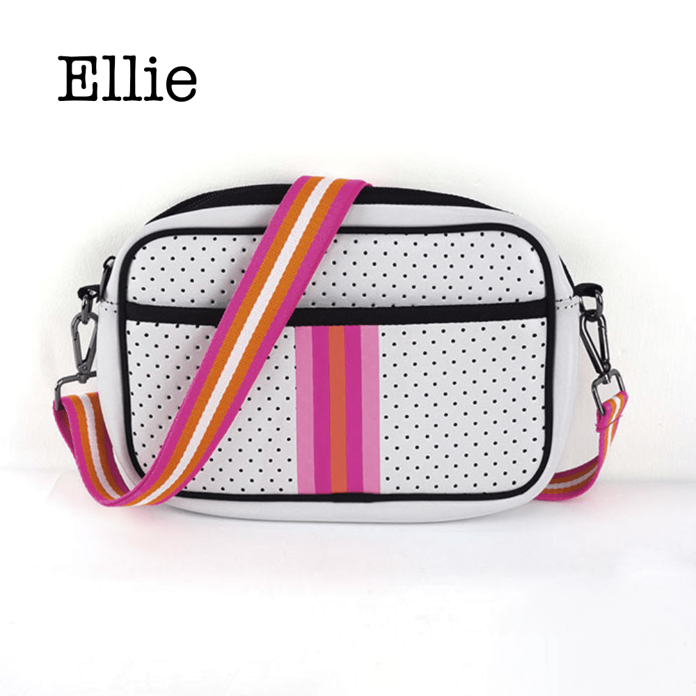 Neoprene Compact Crossbody Bag for Travel and Everyday Use - Love Salve